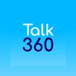 talk360 android application logo